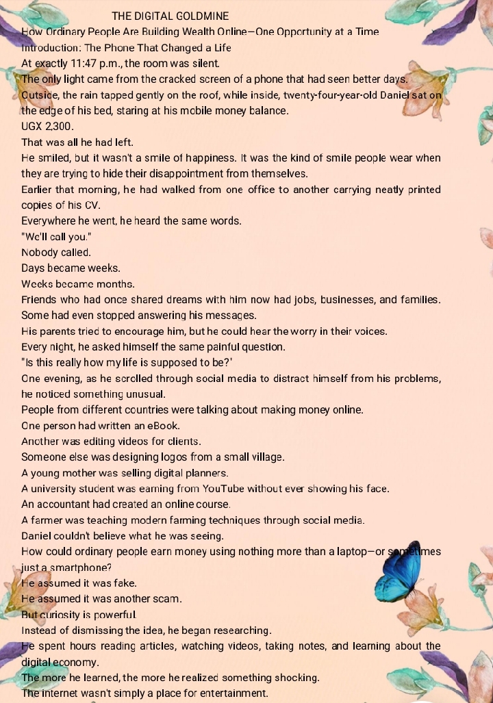 THE DIGITAL GOLD MINE