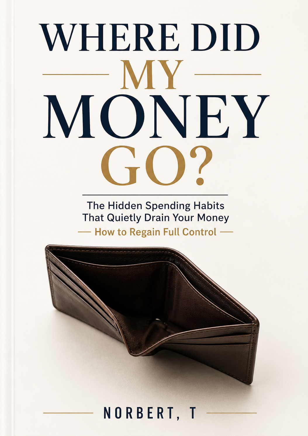 Where Did My Money Go?  The Hidden Spending Habits That Quietly Drain Your Money — How to Regain Full Control
