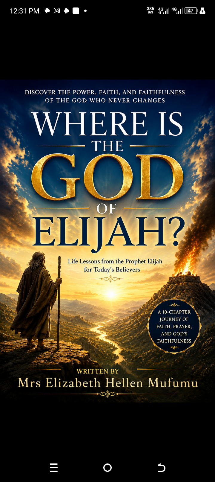 Where Are You, GOD of Elijah?